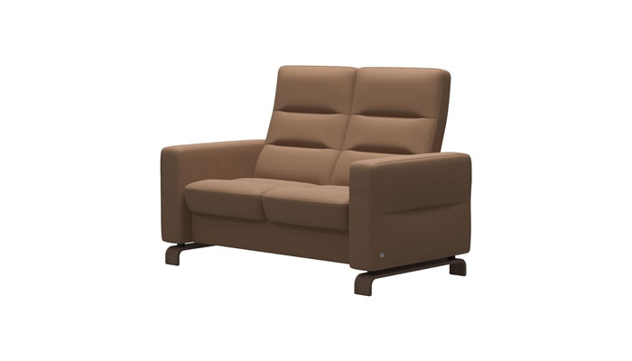 Stressless Wave 2 Seater Sofa in Batick Latte Leather